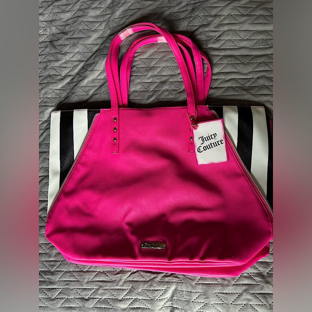NWT Juicy Couture / Tote Bag / Hot Pink / OS